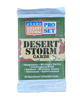 Load image into Gallery viewer, Pro Set Desert Storm Trading card Pack (10 cards)
